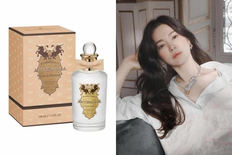 宋慧喬同款香水:Penhaligon's潘海利根 Artemisia。(圖/翻攝自Penhaligon's官網、IG@kyo1122)