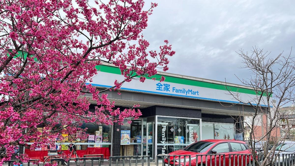 業者分享櫻花盛開的店鋪。（圖／業者提供）
