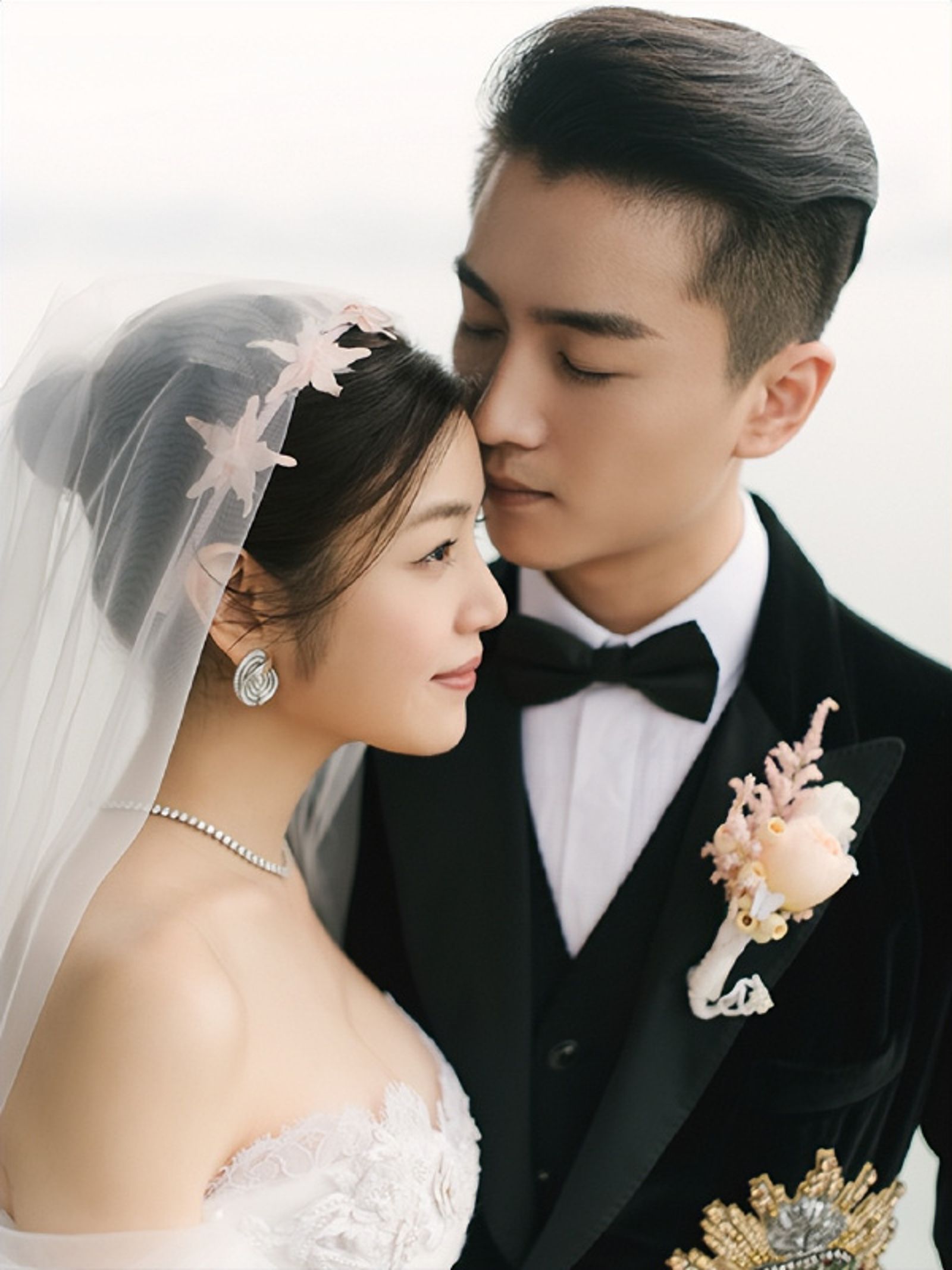 陳曉、陳妍希因合作電視劇《神鵰俠侶》相識相戀，2016年結婚。（圖／網路圖片）