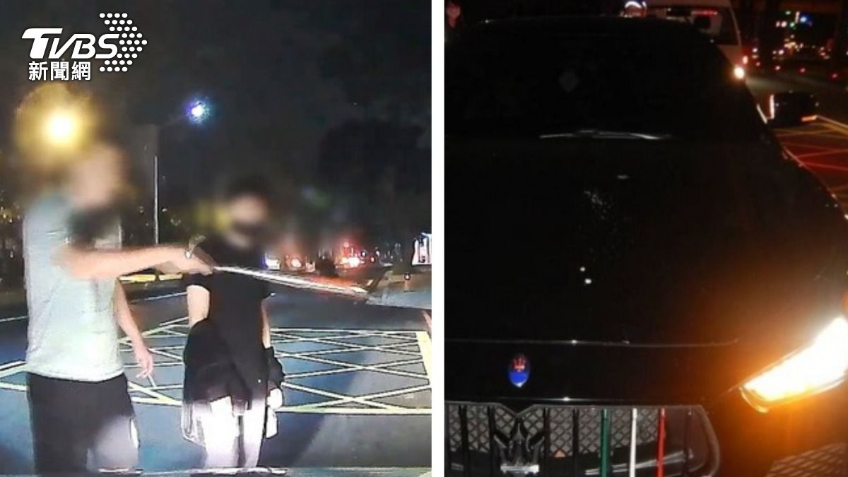 瑪莎拉蒂球棒毆男大生!主嫌入監服刑 2惡煞更一審改判重