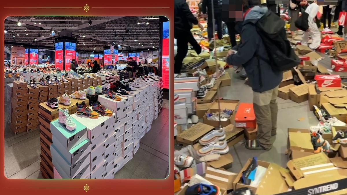 「三創NIKE特賣會」最低3折!一票瘋搶變垃圾堆 業者回應了