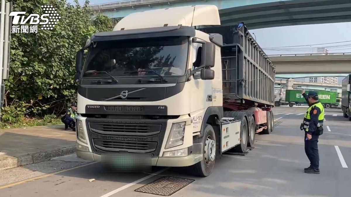 台北港周遭事故多!警嚴取締大型車 2天重罰40萬