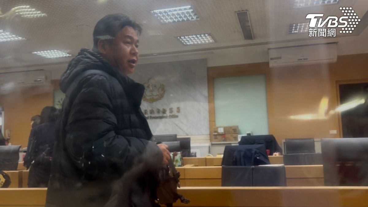 泰豐輪胎公司工會的代理副理事長吳男。（圖／潘千詩攝）
