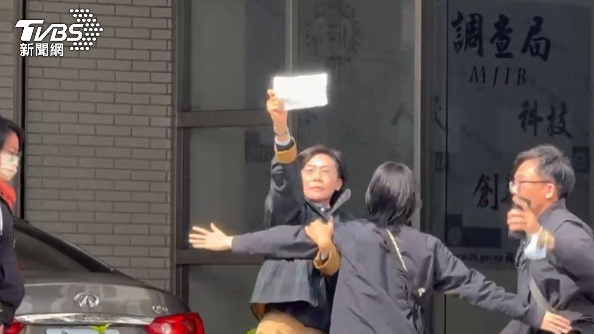 林岱樺所屬派系正國會今(21)日發出聲明,強調「相信並支持林岱樺委員捍衛自身清白」。(圖/TVBS)