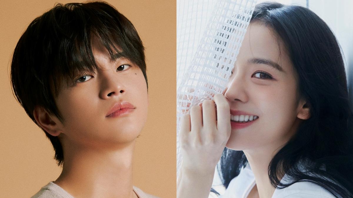 Jisoo(右)攜手徐仁國演出浪漫喜劇。(圖/Netflix提供)