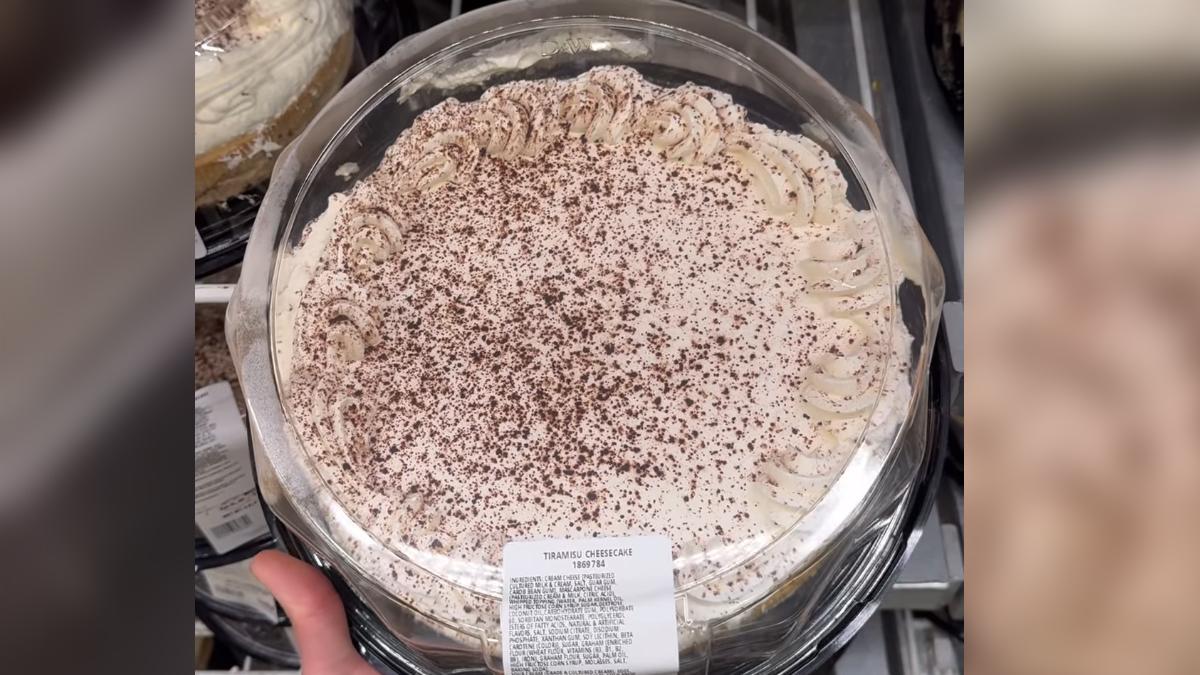 好市多新款提拉米蘇起司蛋糕讓顧客瘋搶。(圖/Costco Buys IG)