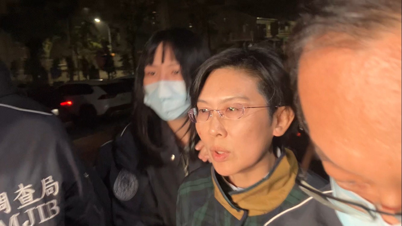 疑涉詐助理費遭移送雄檢　林岱樺：查了整天沒證據、強行拘留