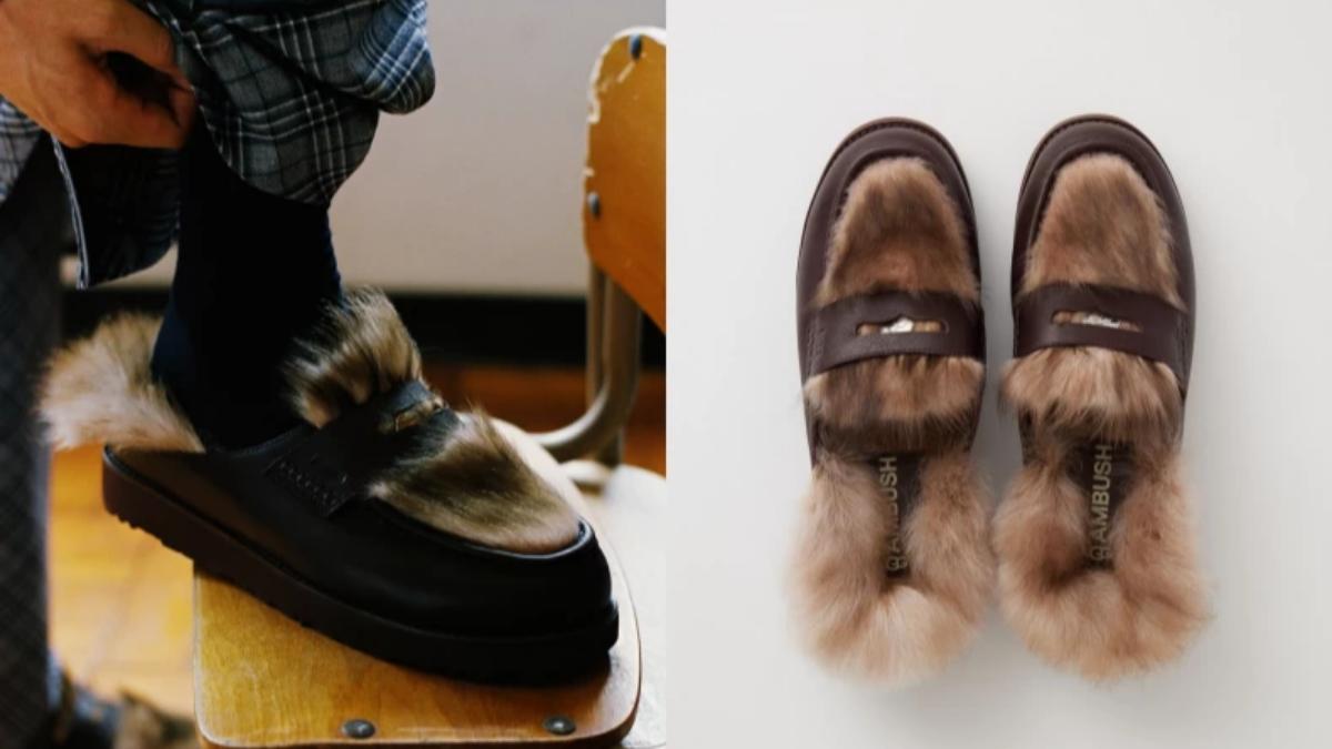 UGG AMBUSH 樂福鞋。(圖/翻攝自IG@ambush_official)