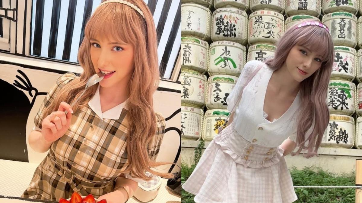 Melody可甜可鹹。(圖/翻攝自IG@melodymarksxxofficial)