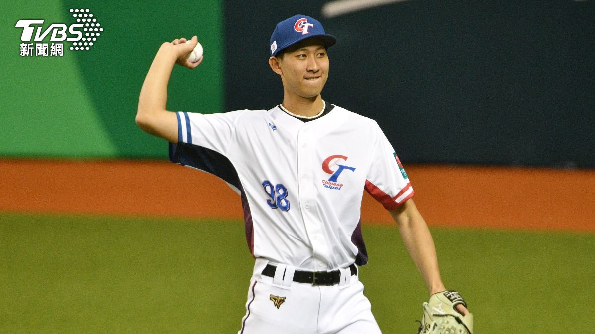 中華隊沙子宸先發迎戰南非。（圖／胡瑞麒攝）