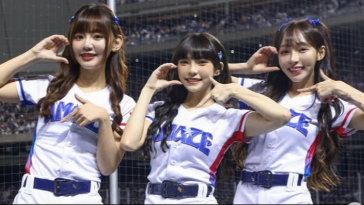 啦啦隊女孩「CT AMAZE」陣容受到日媒矚目。(圖/翻攝自dragon_beauties_official IG)