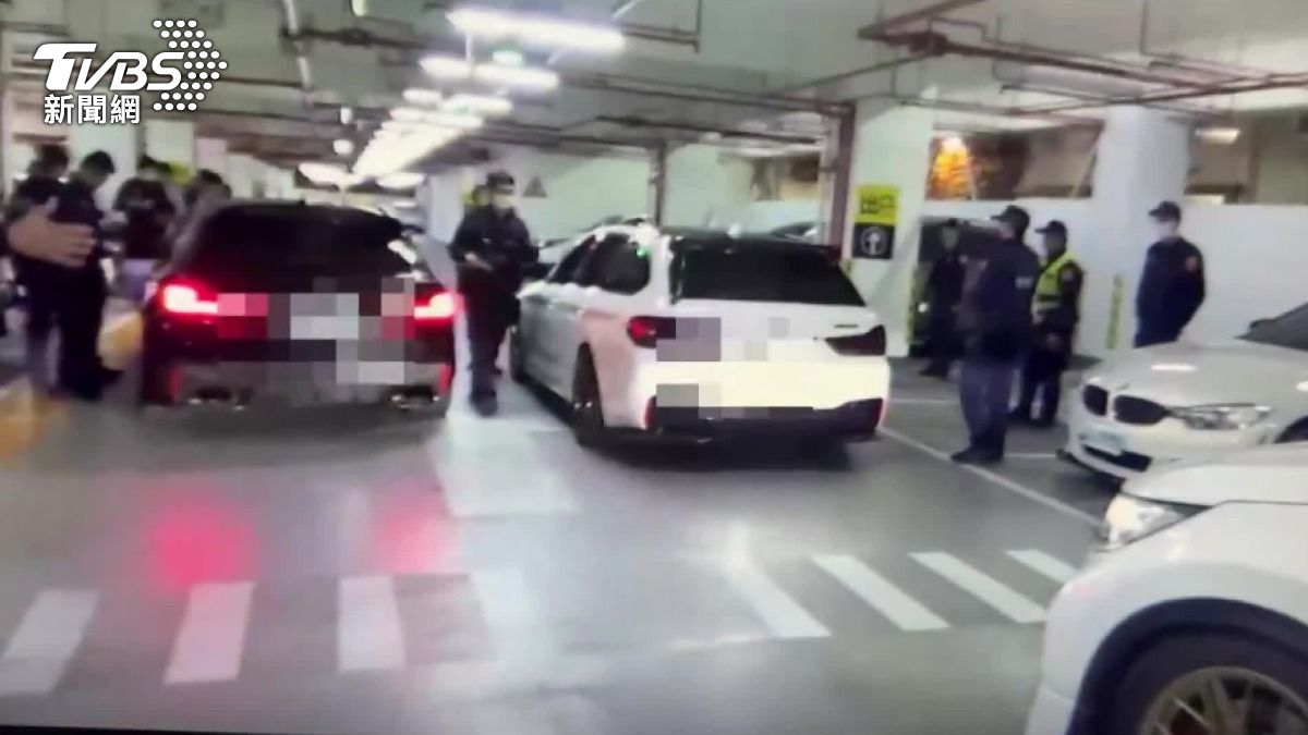 離譜!深夜室內停車場車聚狂催油門擾人 警方出手曝下場