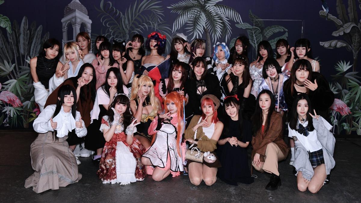 「TTR女神特賣會」吸引超過30位人氣女神到場。(圖/TTR女神特賣會提供)
