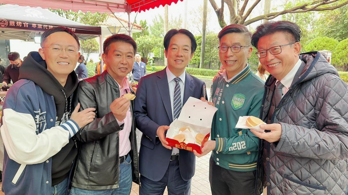 賴清德掏腰包宴請綠委 鍾佳濱自帶紅豆餅:怕總統口袋不夠深