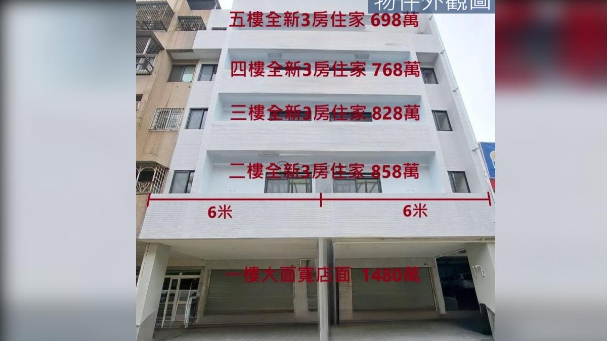 投資客花4千萬入手42年老屋 裝修「分戶出售」獲利翻2倍