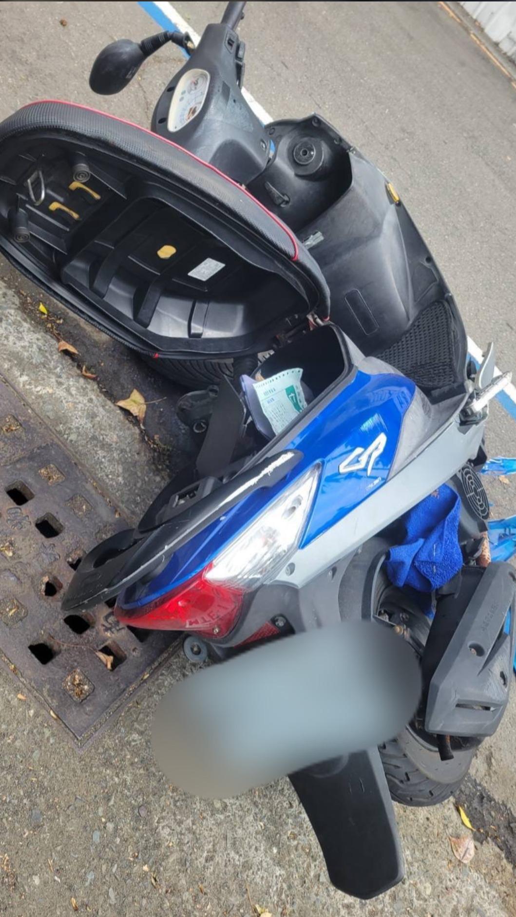 15歲黃姓少年無照上路並連續造成3起車禍，還試圖肇事逃逸。（圖／TVBS）