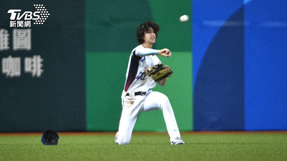 外野守備。(圖/胡瑞麒攝)