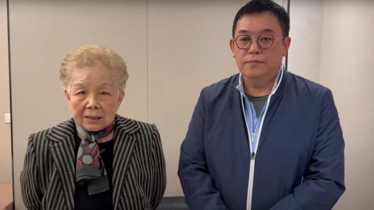 柯媽求賴清德總統讓柯文哲出來送父親最後一程。（圖／翻攝自陳清茂 YouTube）