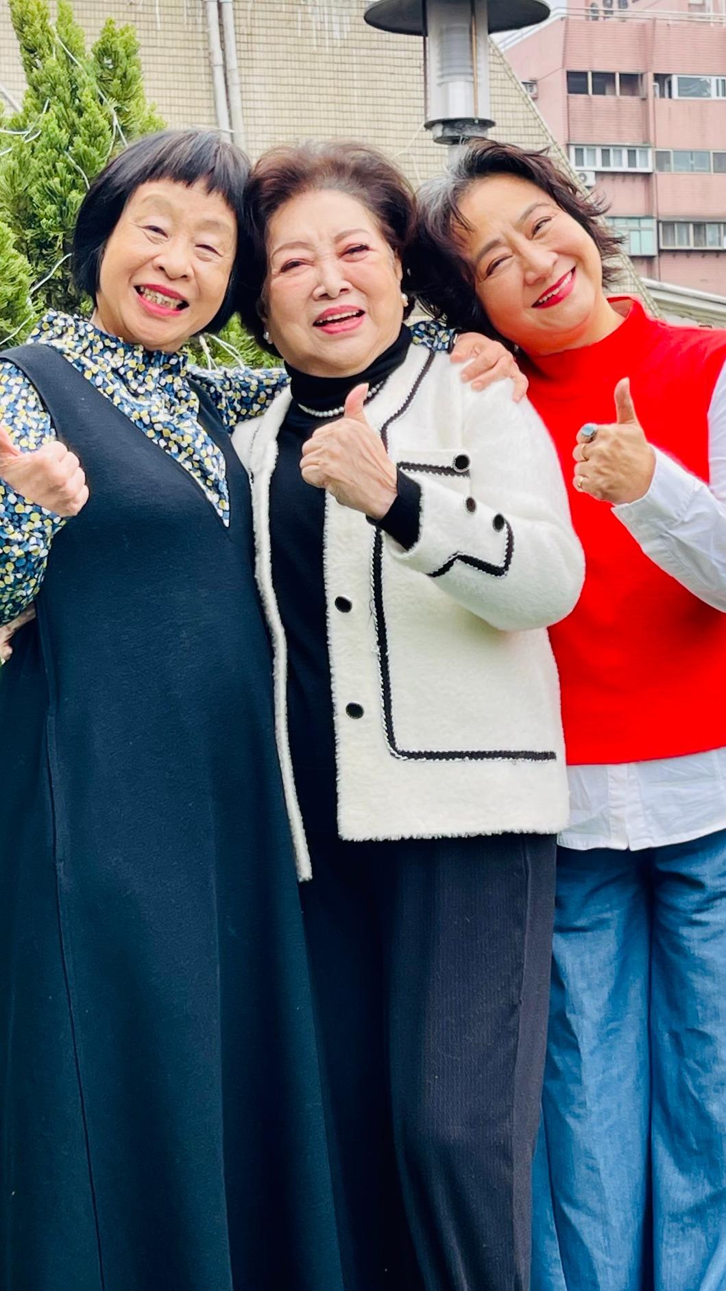 李昂、陳淑芳、楊麗音出席記者會。(圖/海鵬提供)