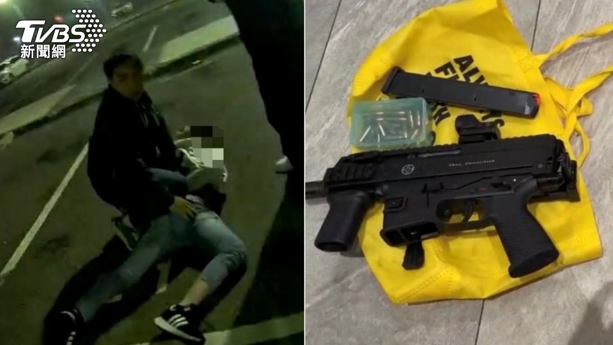 2改造衝鋒槍賣190萬!中部男以為騙到盤子 結果是警來逮人
