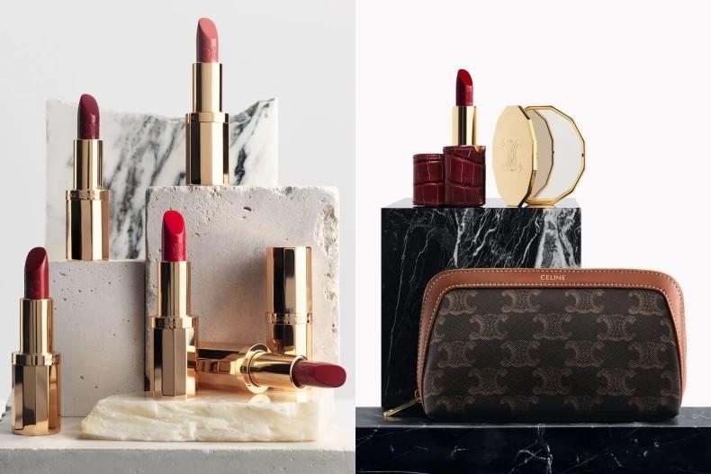 CELINE LE ROUGE TRIOMPHE唇膏。(圖/翻攝自CELINE官網)