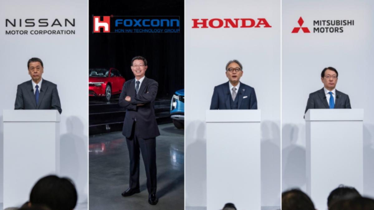 傳鴻海找上Honda 討論與日產、三菱共組「四方聯盟」