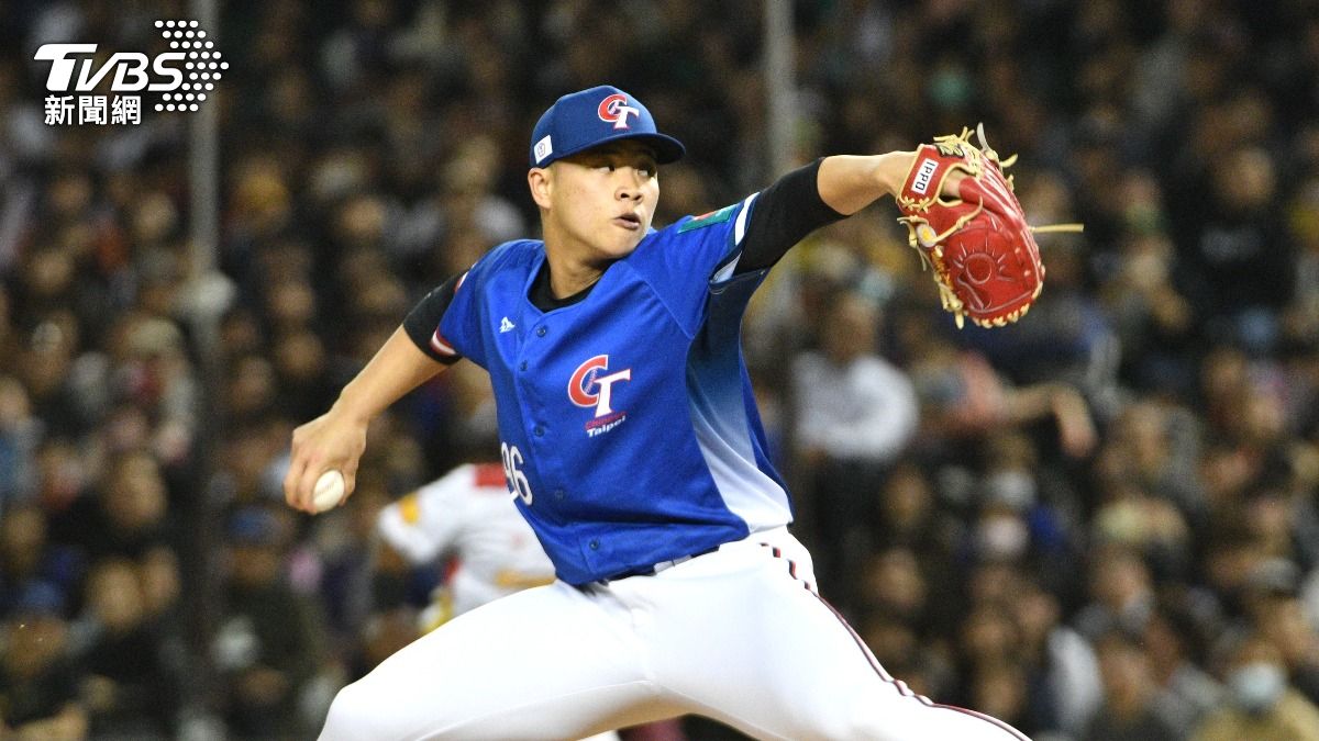 孫易磊投2局無失分。(圖/胡瑞麒攝)