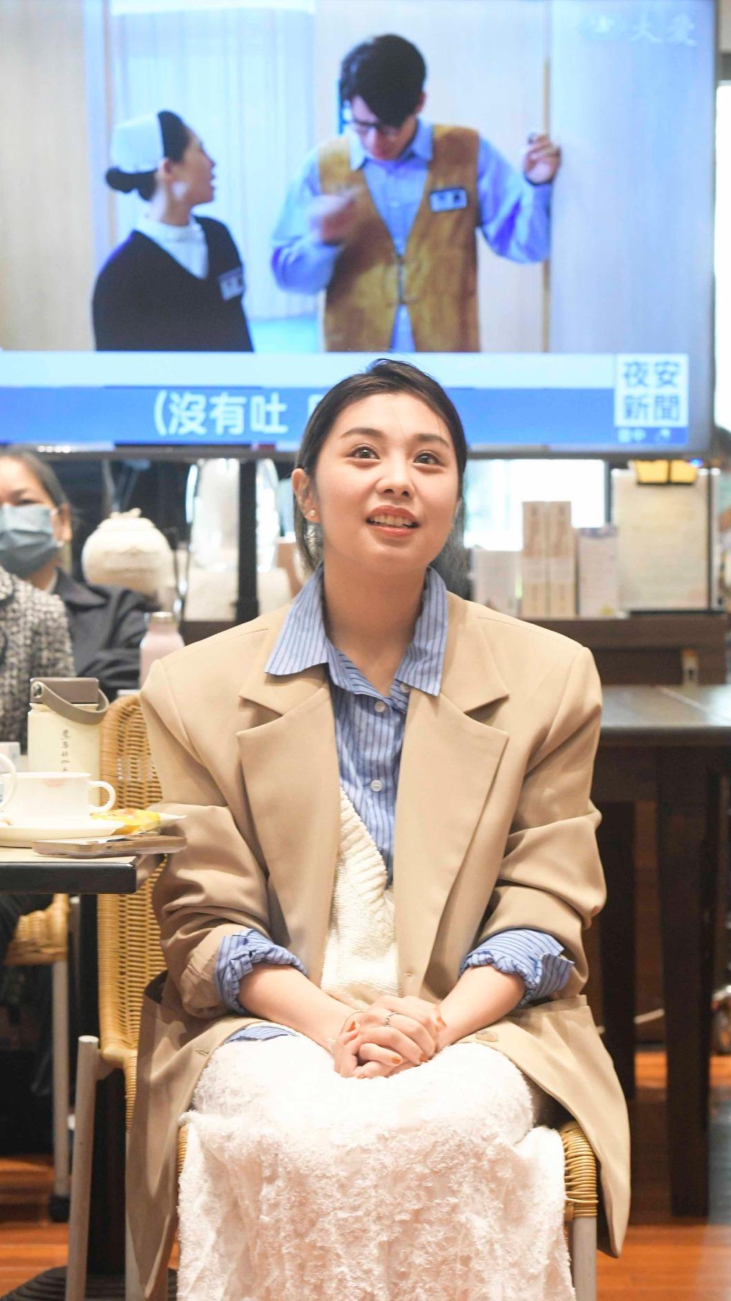 游君萍當媽後對生命有新的體悟。(圖/大愛提供)