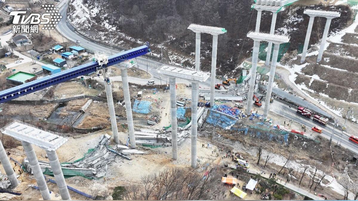 韓高速公路工地崩塌　10人遭活埋　建法掀疑慮
