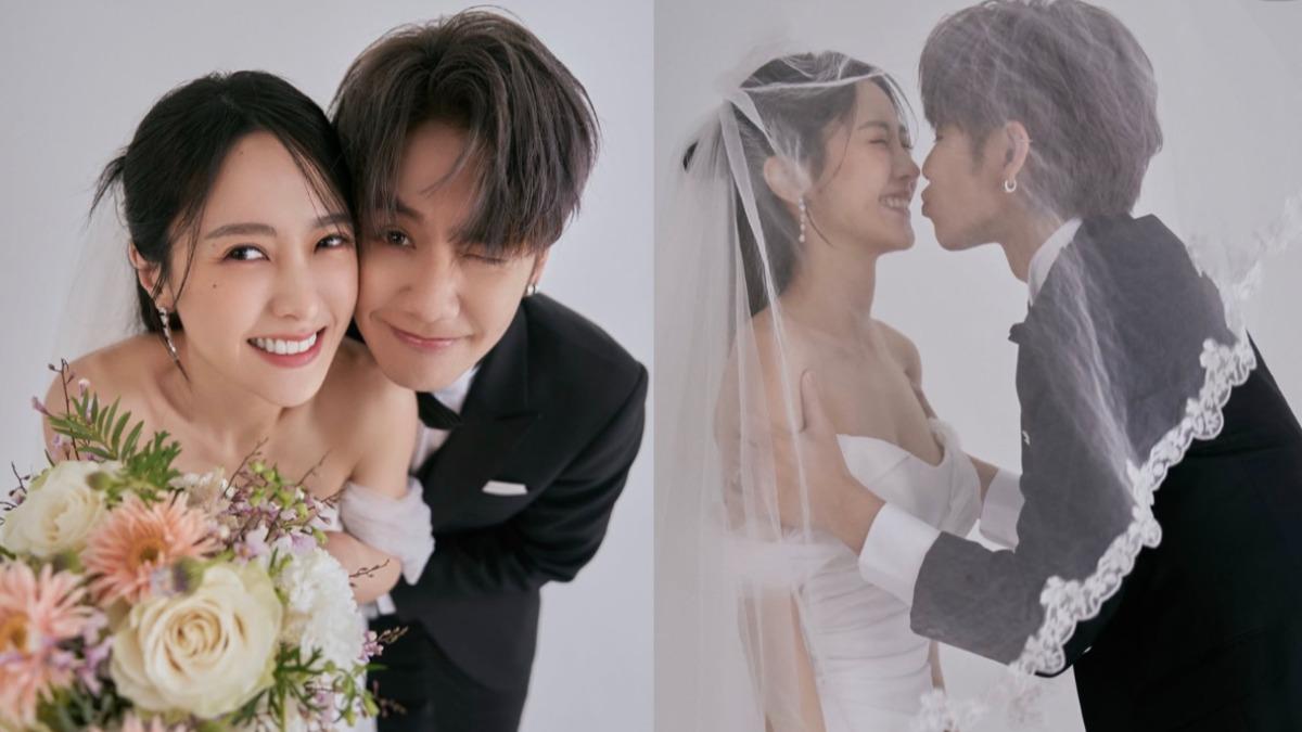快訊/恭喜!鼓鼓、大元登記結婚了 曬超甜婚紗照「這位是我老婆」