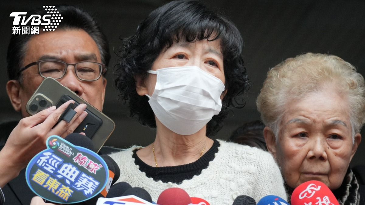 柯文哲妻陳佩琪受訪。(圖/區國強攝)