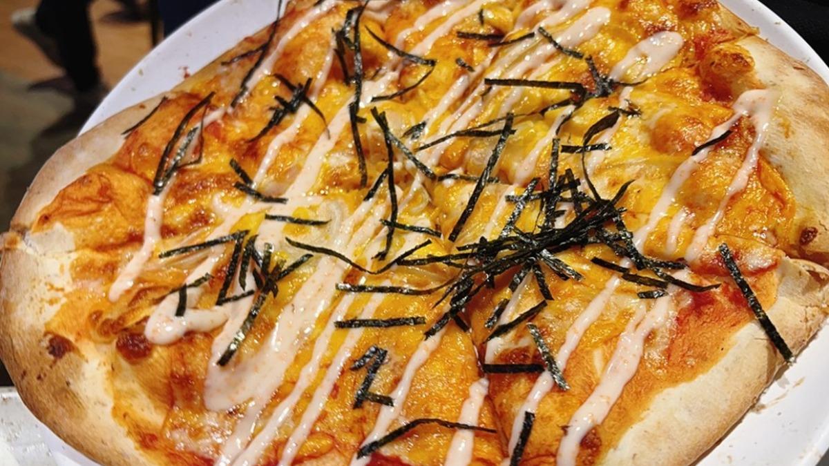 店內有超過10種口味披薩。(圖/神農太太底家提供)