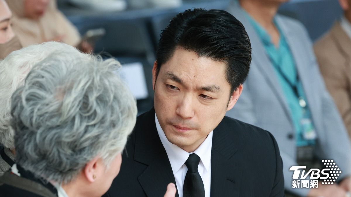 台北市長蔣萬安今出席二二八紀念會。(圖/華子琛攝)