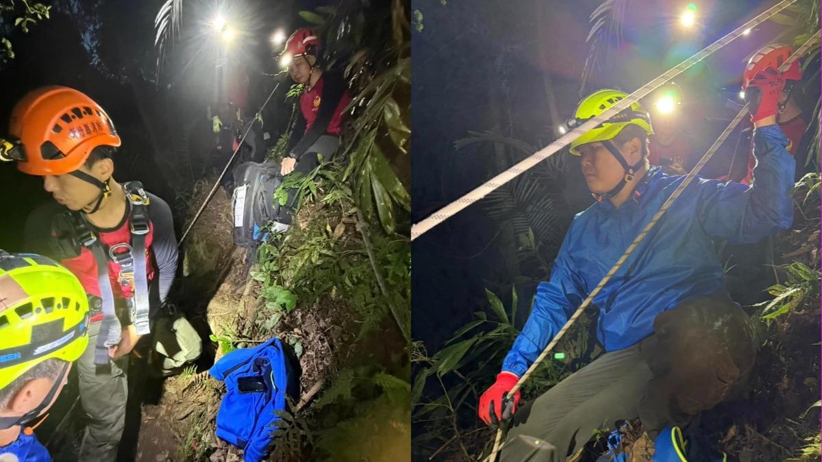 夫妻登山僅1人回！新竹女墜80米邊坡　找路「二度滑落」亡