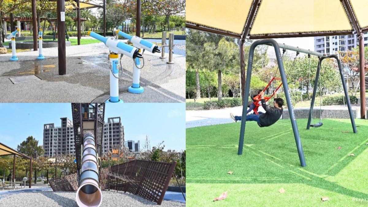 台中親子公園又一個，「24小時免門票」。（圖／糖糖’s 享食生活提供）