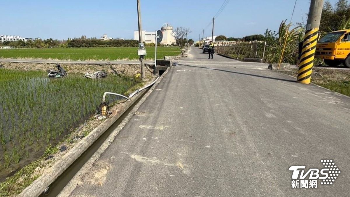該事故地點為一條寬約2.5公尺的產業道路,非常狹窄。(圖/TVBS)