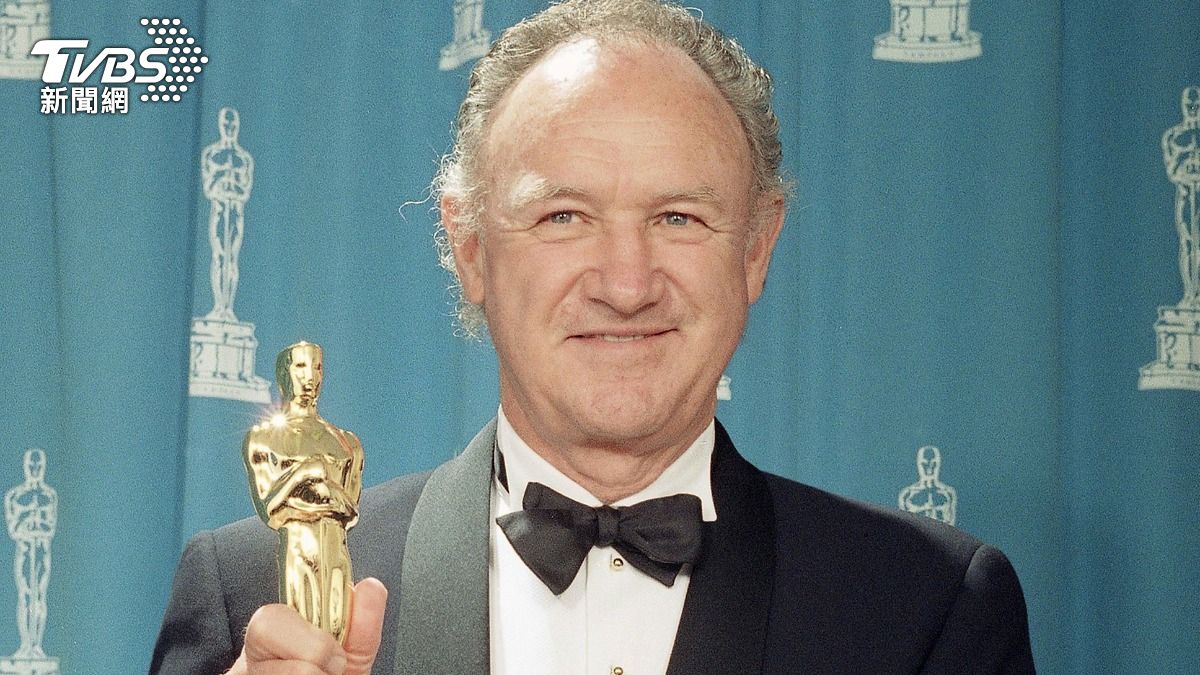 Gene Hackman於1993 年 3 月奧斯卡最佳男配角獎得主。(圖/達志影像美聯社)