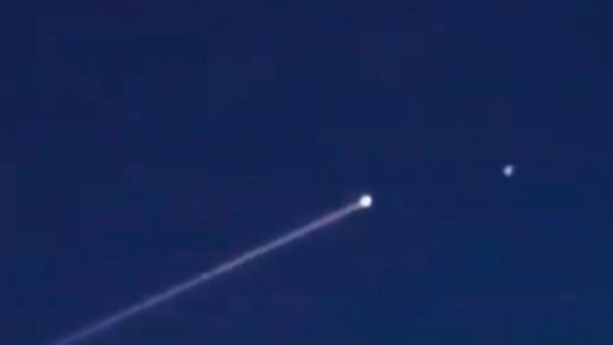 網傳大陸高超音速空對空飛彈 (圖:網路)