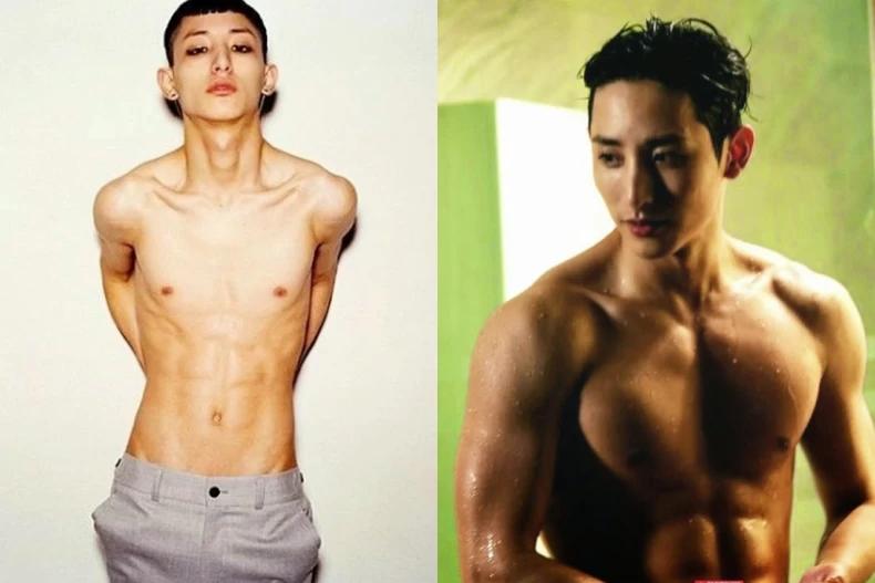 李洙赫從紙片人到肌肉美男。(圖/翻攝自IG@leesoohyuk)