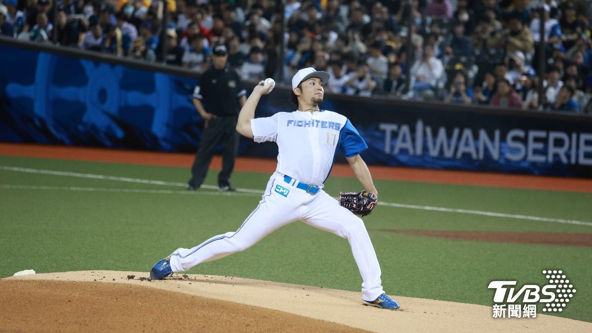 伊藤大海在交流賽展現王牌身手。（圖／華子琛攝）