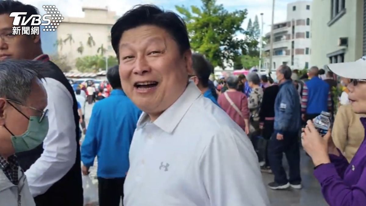 國民黨立院黨團總召傅崐萁。(圖/TVBS)