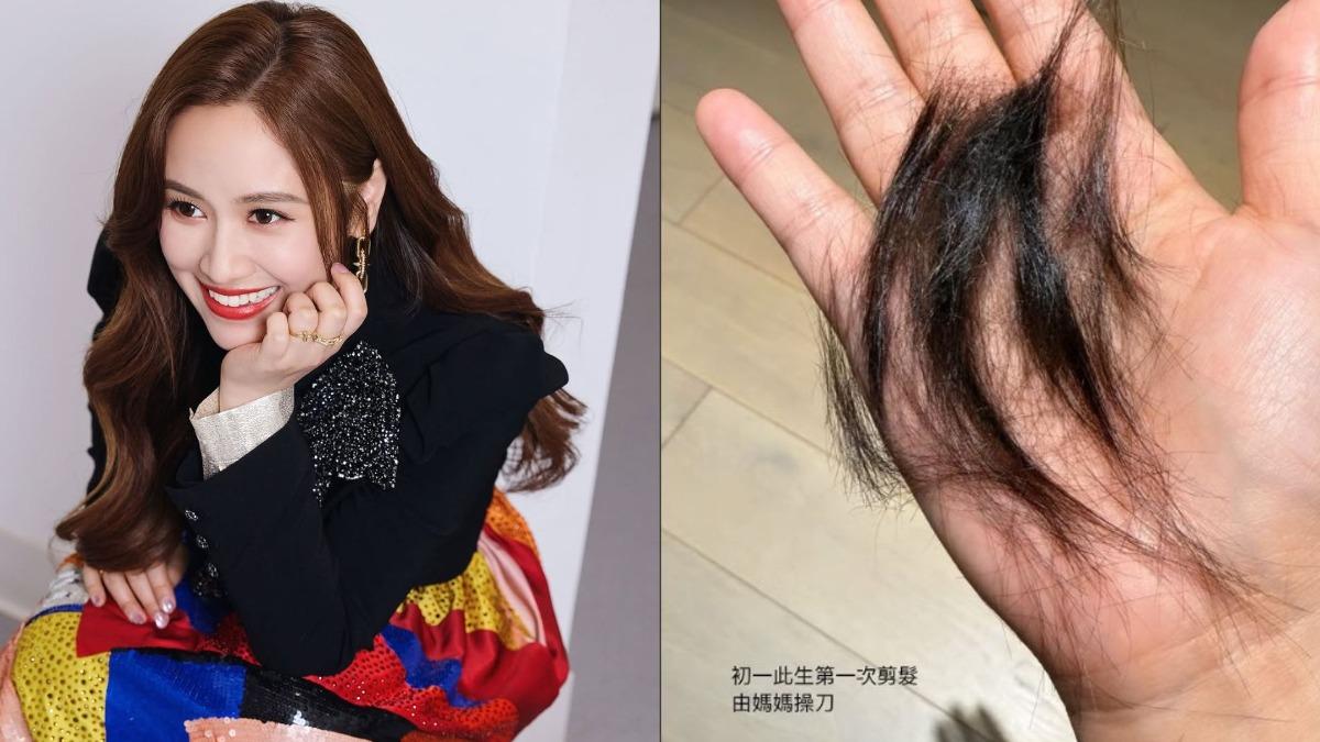 Sandy-吳姍儒-Sandy兒子-吳姍儒兒子-吳姍儒幫兒子剪頭髮-Sandy幫兒子剪頭髮