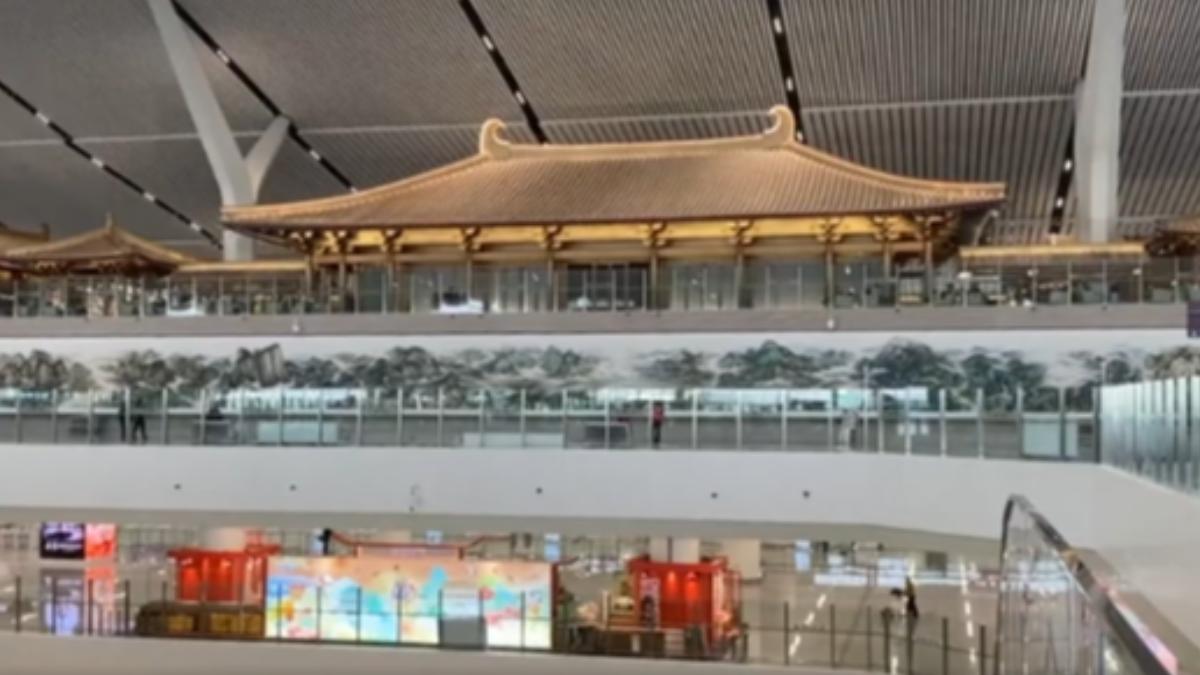 「機場裡的博物館」全球首見 西安全新T5航廈更添文化氣息