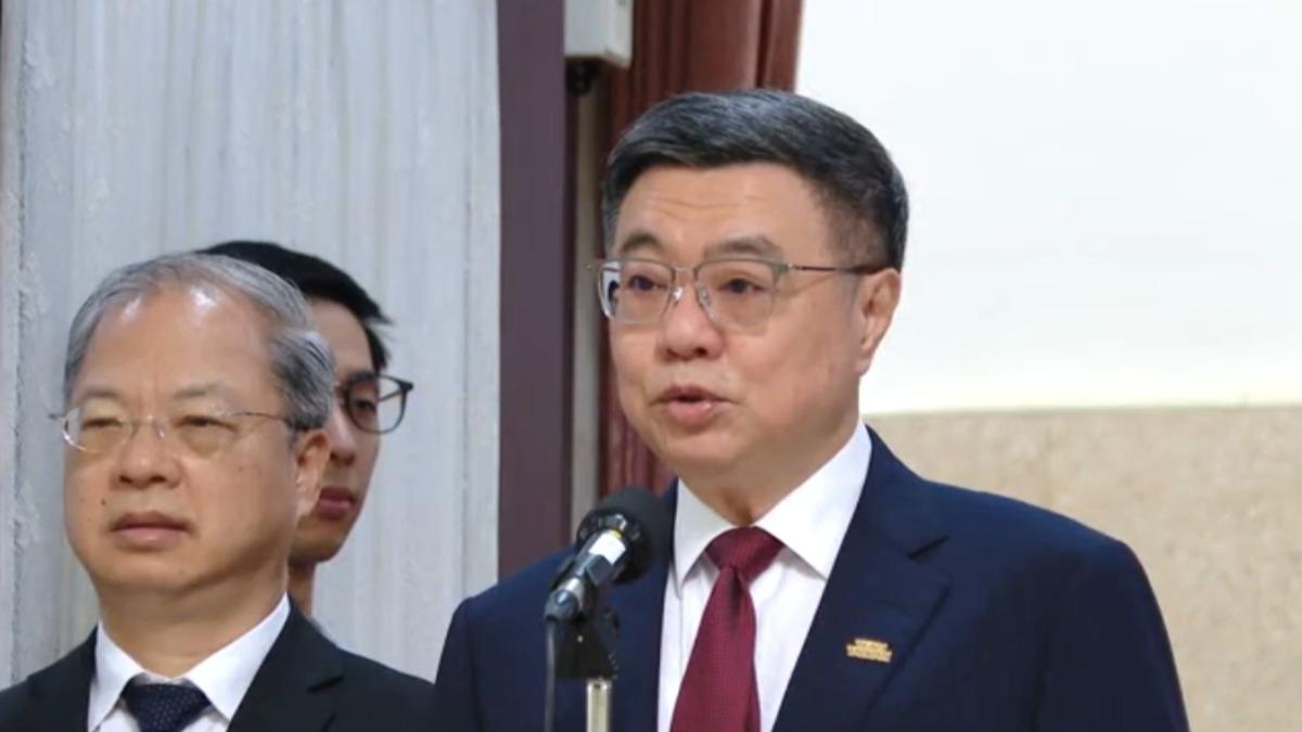 卓榮泰表示根留台灣立場不變(圖/TVBS)