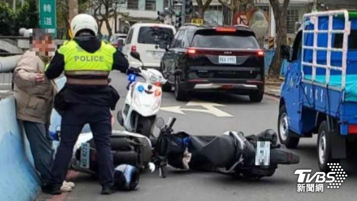 酒駕又未禮讓行人！土城男心虛闖紅燈　想逃跑被警包夾