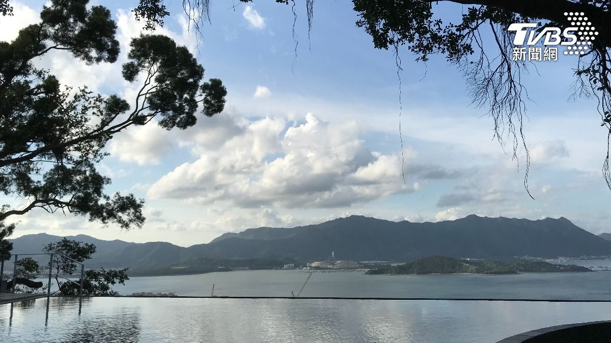 香港中文大學「天人合一」景(圖/吳世家教授提供)