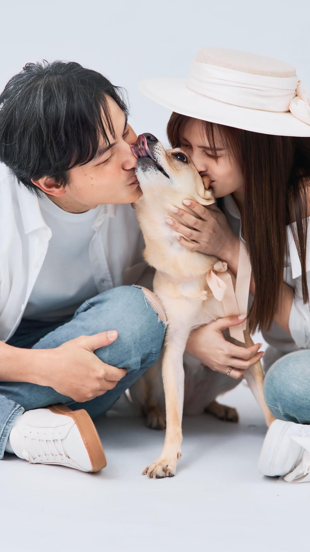 孫協志和夏宇童婚紗照。（圖／翻攝孫協志臉書）