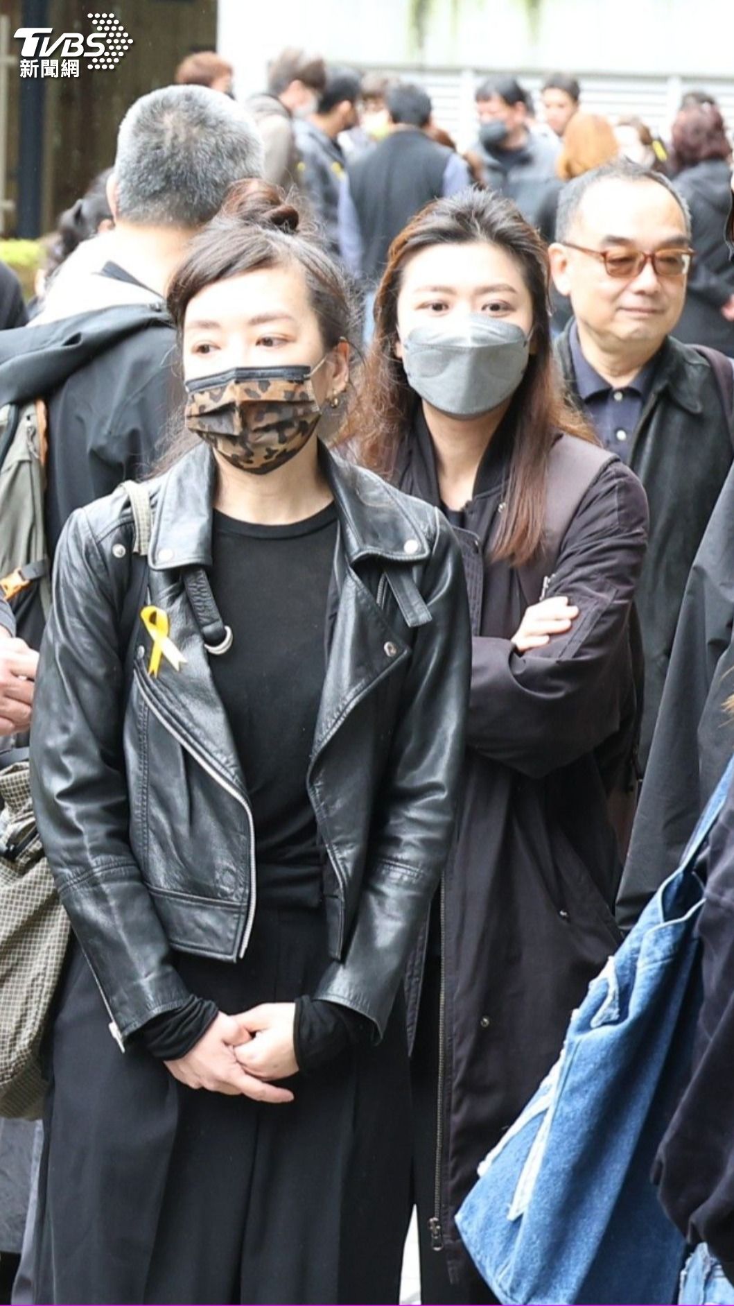 路嘉怡今也到場致意。(圖/張哲鳴攝)