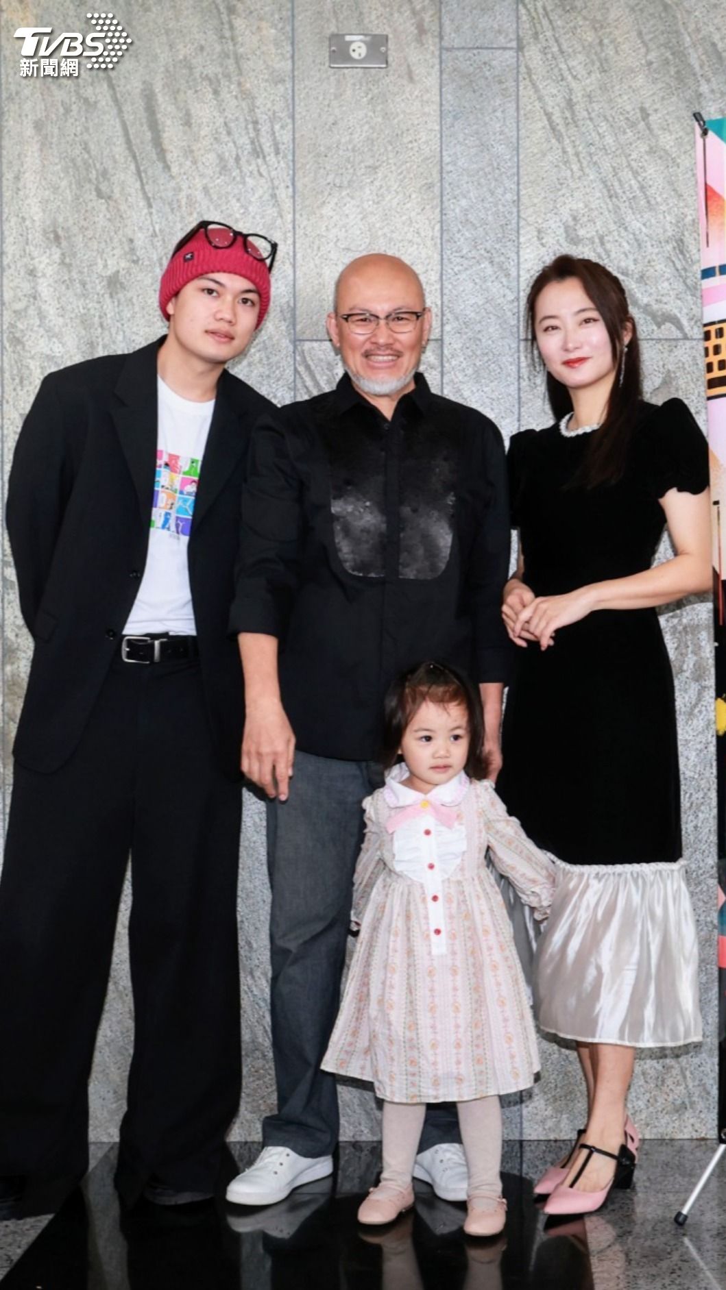 劉子銓(左一)、劉亮佐(左二)將合作拍戲。(圖/趙世平攝)