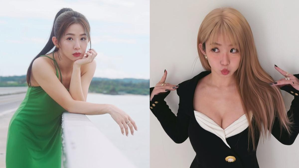郭書瑤迷上編織!親手織「橘白色低胸背心」超兇身材完全包不住